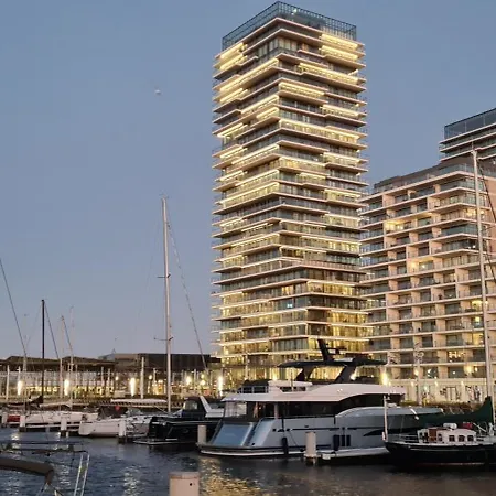 Apartment Skytower One - 14th Floor - Splendid Harbour & Sea View Ostend