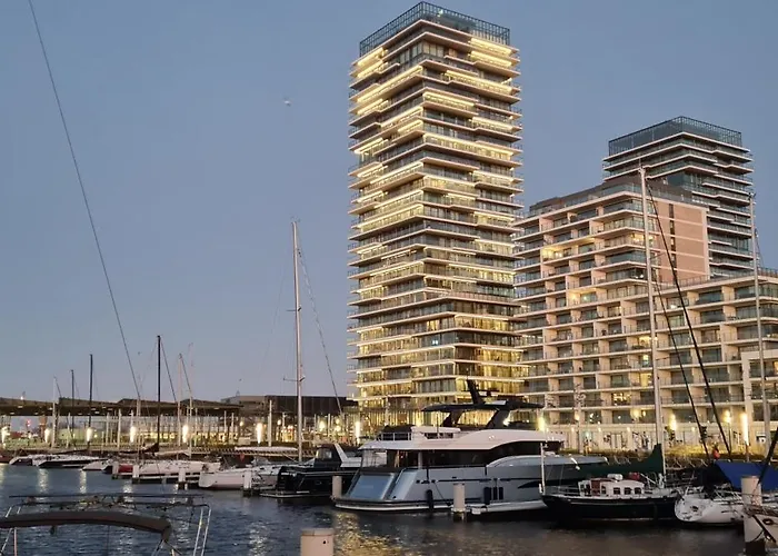 Apartment Skytower One - 14th Floor - Splendid Harbour & Sea View Ostend